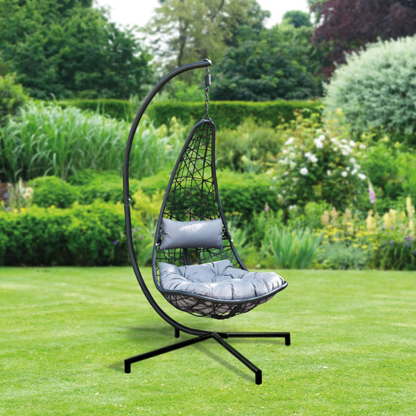 Bloomsbury Market Lisabeth Garden Swing Chair with Stand Wayfair.ie